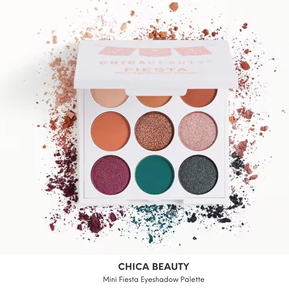 Chica Beauty Mini Fiesta Eyeshadow Palette